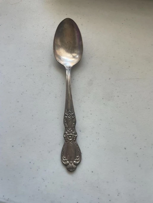 A vintage utensil selected for a custom ring
